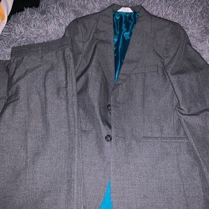 Grey suit